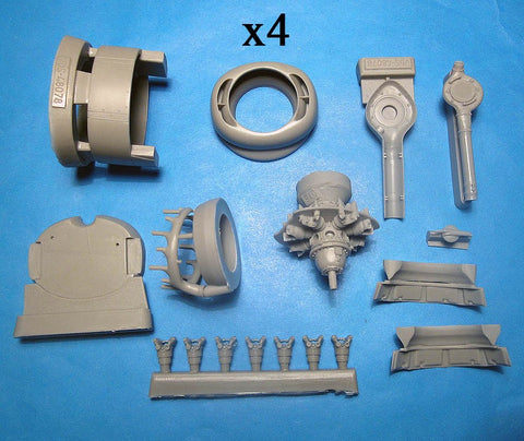 Vector VDS48078 1/48 B-24 Engine & Cowl