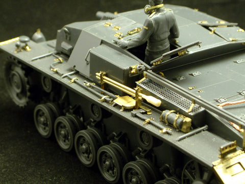 Voyager Model PE35091 1/35 StuG III Ausf. B Photo-Etched Parts Set (for Tamiya 35281)