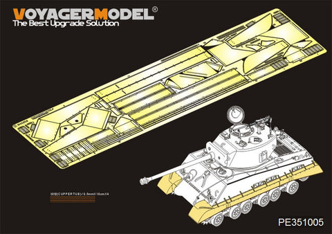 Voyager Model PE351005 1/35 WWII US Army M4A3E8 HVSS Fenders/Track Covers (for RMF5028)
