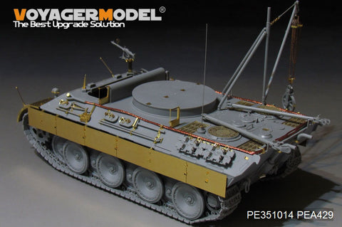 Voyager Model PE351014 1/35 WWII German Army Bergepanther Ausf. D Early Production Basic Set (for Takom 2102)