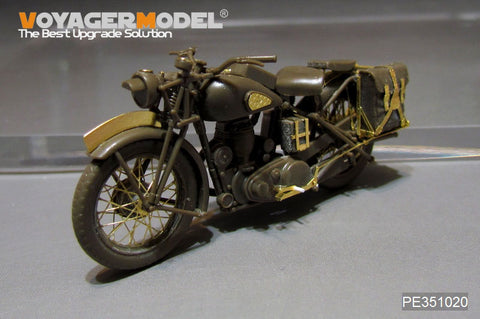 Voyager Model PE351020 1/35 WWII British B.S.A. M20 Military Motorcycle Upgrade Set (for Tamiya 35316)