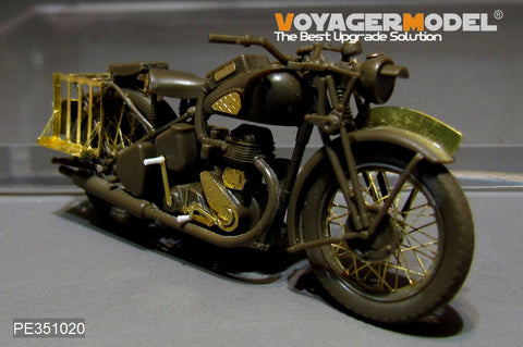 Voyager Model PE351020 1/35 WWII British B.S.A. M20 Military Motorcycle Upgrade Set (for Tamiya 35316)