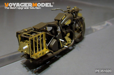 Voyager Model PE351020 1/35 WWII British B.S.A. M20 Military Motorcycle Upgrade Set (for Tamiya 35316)