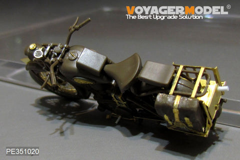Voyager Model PE351020 1/35 WWII British B.S.A. M20 Military Motorcycle Upgrade Set (for Tamiya 35316)