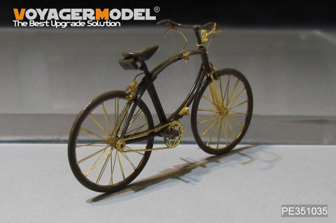 Voyager Model PE351035 1/35 WWII British Military Bicycle Upgrade Set (2 Sets) (for Tamiya 35333)