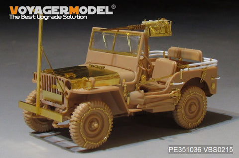 Voyager Model PE351036 1/35 WWII U.S. Jeep Willys MB Upgrade Set (for Meng Model VS-011)