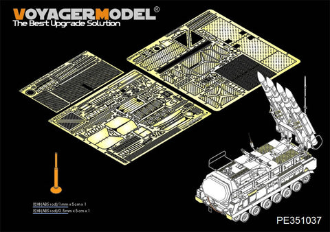 Voyager Model PE351037 1/35 Modern Russian 9K37M2 Buk-M2 Air Defense Missile System Upgrade Set (for PANDA PH35034)