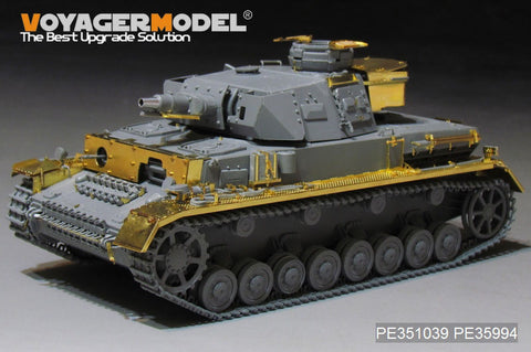 Voyager Model PE351039A 1/35 WWII German Army Panzer IV Ausf. F1 "Vorpanzer" Basic Set (No Shells) (for Border BT-003)