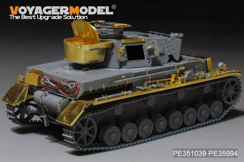 Voyager Model PE351039A 1/35 WWII German Army Panzer IV Ausf. F1 "Vorpanzer" Basic Set (No Shells) (for Border BT-003)