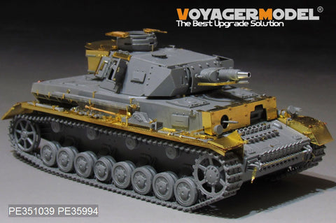 Voyager Model PE351039B 1/35 WWII German Army Panzer IV Ausf. F1 "Vorpanzer" Basic Set (Ver. B with Shells) (for Border BT-003)