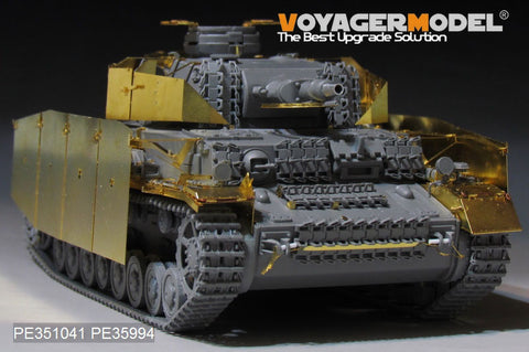 Voyager Model PE351041A 1/35 WWII German Army Panzer IV Ausf. F1 (Late Production) Basic Set (No Shells) (for Border BT-003)
