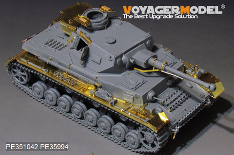 Voyager Model PE351042 1/35 WWII German Army Panzer IV Ausf. F2 Basic Set (for Border BT-003)