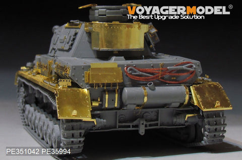 Voyager Model PE351042 1/35 WWII German Army Panzer IV Ausf. F2 Basic Set (for Border BT-003)
