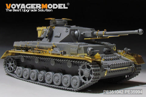 Voyager Model PE351042 1/35 WWII German Army Panzer IV Ausf. F2 Basic Set (for Border BT-003)