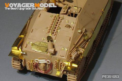Voyager Model PE351053A 1/35 WWII German Army Sd.Kfz.138/2 Hetzer Tank Destroyer Late Version (No Gun Barrel) (For Academy 13230/13277)