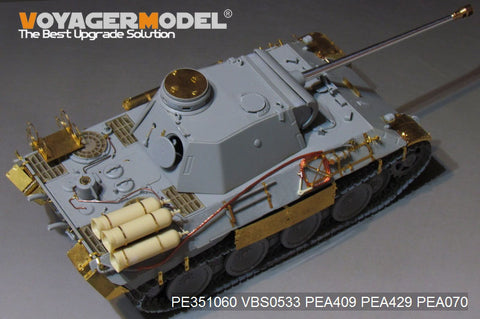 Voyager Model PE351060 1/35 WWII German Panther Ausf. D Liquefied Gas Tanker Basic Set (for Takom 2103)
