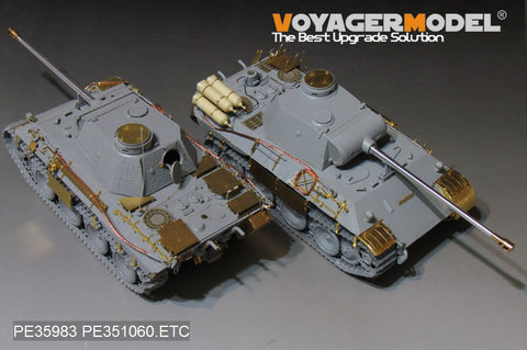 Voyager Model PE351060 1/35 WWII German Panther Ausf. D Liquefied Gas Tanker Basic Set (for Takom 2103)