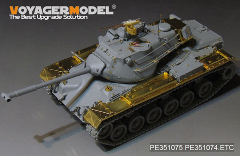 Voyager Model PE351075 1/35 Modern US Army M47E/M Medium Tank Fender Upgrade Set (for Takom 2072)