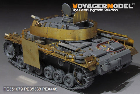 Voyager Model PE351079A 1/35 WWII German Panzer III Ausf. M Basic Set (for Takom 8005)