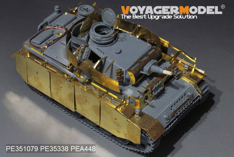 Voyager Model PE351079B 1/35 WWII German Panzer III Ausf. M Basic Set (with Ammunition) (for Takom 8005)