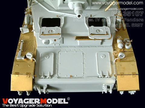 Voyager Model PE35107 1/35 Panzer IV Ausf. B/C Photo-Etched Set (for Dragon 6297)