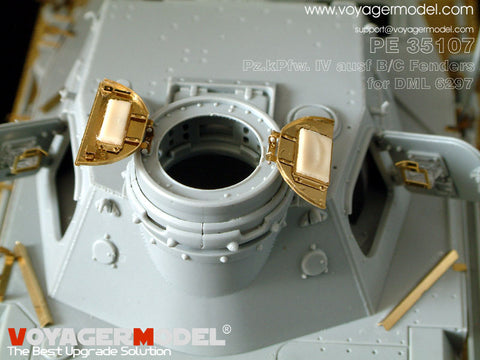 Voyager Model PE35107 1/35 Panzer IV Ausf. B/C Photo-Etched Set (for Dragon 6297)