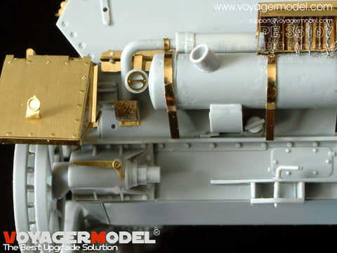 Voyager Model PE35107 1/35 Panzer IV Ausf. B/C Photo-Etched Set (for Dragon 6297)