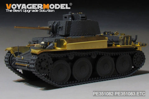 Voyager Model PE351082 1/35 WWII German Army Panzer 38(t) Ausf. E/F Fender & Stowage Box Set (for Tamiya 35369)