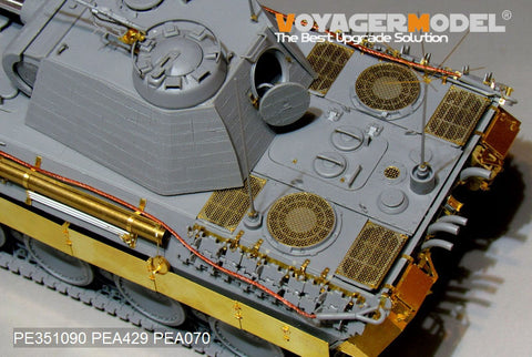 Voyager Model PE351090 1/35 WWII German Army Panther Ausf. A (Mid-Production) Basic Set (for Dragon 6160/6168/6358)