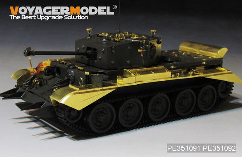 Voyager Model PE351091 1/35 WWII UK Cromwell Cruiser Tank Mk. IV / Centaur C.S. Mk IV (for Tamiya 35221/35232)