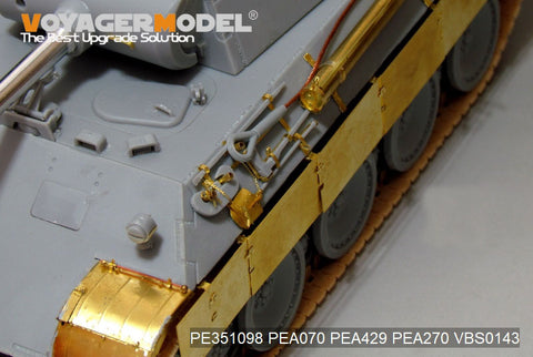 Voyager Model PE351098 1/35 WWII German Panther Ausf. A Early Production Basic Set (for Dragon 6160)
