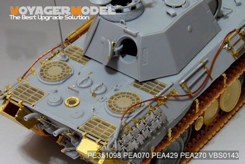 Voyager Model PE351098 1/35 WWII German Panther Ausf. A Early Production Basic Set (for Dragon 6160)