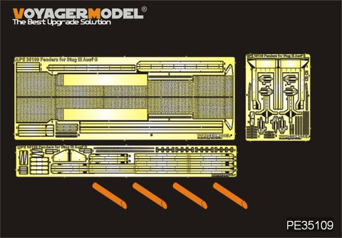 Voyager Model PE35109 1/35 WWII German StuG III Ausf. G Fender Set (Universal)