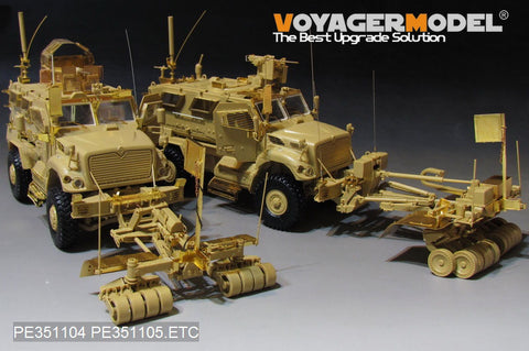 Voyager Model PE351105 1/35 Modern US Army Spark II Mine Roller Upgrade Set (for Panda Hobby TK-09)