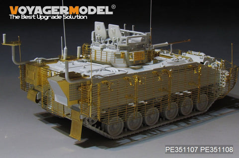 Voyager Model PE351108 1/35 Modern British FV510 Warrior TES(H) Infantry Fighting Vehicle with Slat Armor (2011 Version) Upgrade Set (for MENG SS-017)