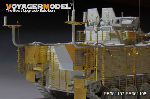 Voyager Model PE351108 1/35 Modern British FV510 Warrior TES(H) Infantry Fighting Vehicle with Slat Armor (2011 Version) Upgrade Set (for MENG SS-017)