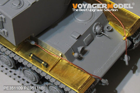Voyager Model PE351109 1/35 WWII Russian KV-2 Basic Upgrade Set (for Trumpeter 00311/00312)