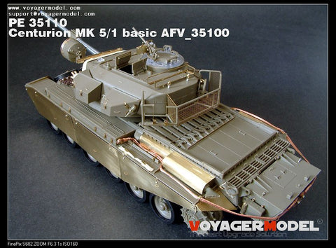 Voyager Model PE35110 1/35 Centurion Mk. 5/1 with Skirts (for AFV Club 35100)