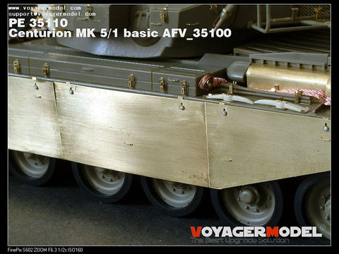 Voyager Model PE35110 1/35 Centurion Mk. 5/1 with Skirts (for AFV Club 35100)