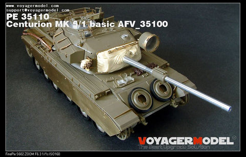 Voyager Model PE35110 1/35 Centurion Mk. 5/1 with Skirts (for AFV Club 35100)