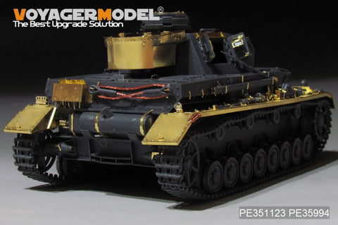 Voyager Model PE351123A 1/35 WWII German Panzer IV Ausf. F1 Basic Set (for Tamiya 35374)