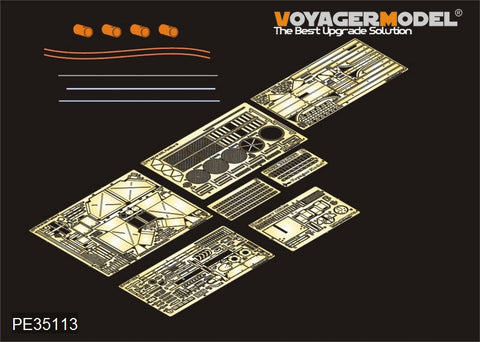 Voyager Model PE35113 1/35 WWII German Flakpanzer V Coelian Photo-Etched Set (for Creos)