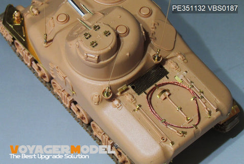 Voyager Model 1/35 PE351132 WWII US M3A1 Lee Medium Tank Basic (TRUMPETER 63516)