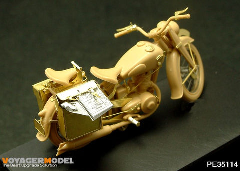 Voyager Model PE35114 1/35 DKW NZ350 Motorcycle Photo-Etched Parts Set (for Tamiya 35241)