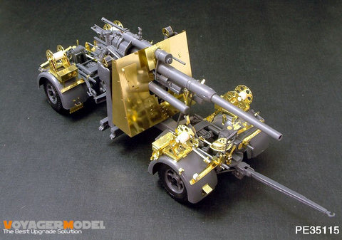Voyager Model PE35115 1/35 88mm Flak 36/37 & Zündapp Photo-Etched Parts Set (for Tamiya 35017/35283)