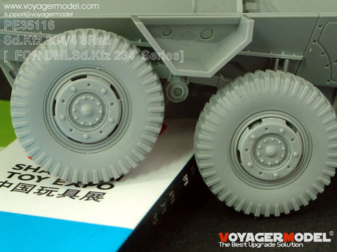 Voyager Model PE35116 1/35 Sd.Kfz.234 Series Suspension Photo-Etched Set (for Dragon 6221)