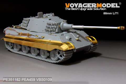 Voyager Model PE351182 1/35 WWII German King Tiger Henschel Turret (for Dragon/Zvezda)