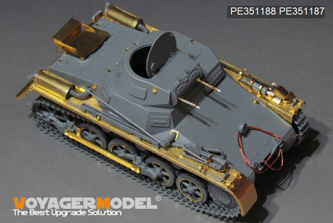 Voyager Model PE351188 1/35 WWII German Panzer I Ausf. A Fenders (TAKOM 2145)