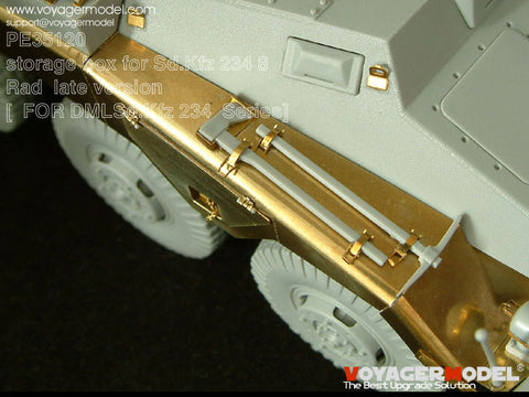 Voyager Model PE35120 1/35 Sd.Kfz. 234 8-Wheeled Vehicle Late-Type Tool Box (for Dragon 6221)