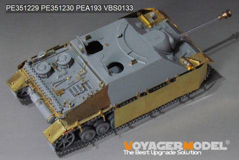 Voyager Model PE351229 1/35 WWII German Panzer IV Tank Destroyer L/48 Early Version Basic Set (for Border BT-016)